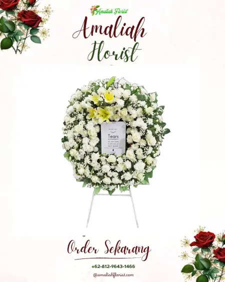 Krans Bunga Duka Selaprang